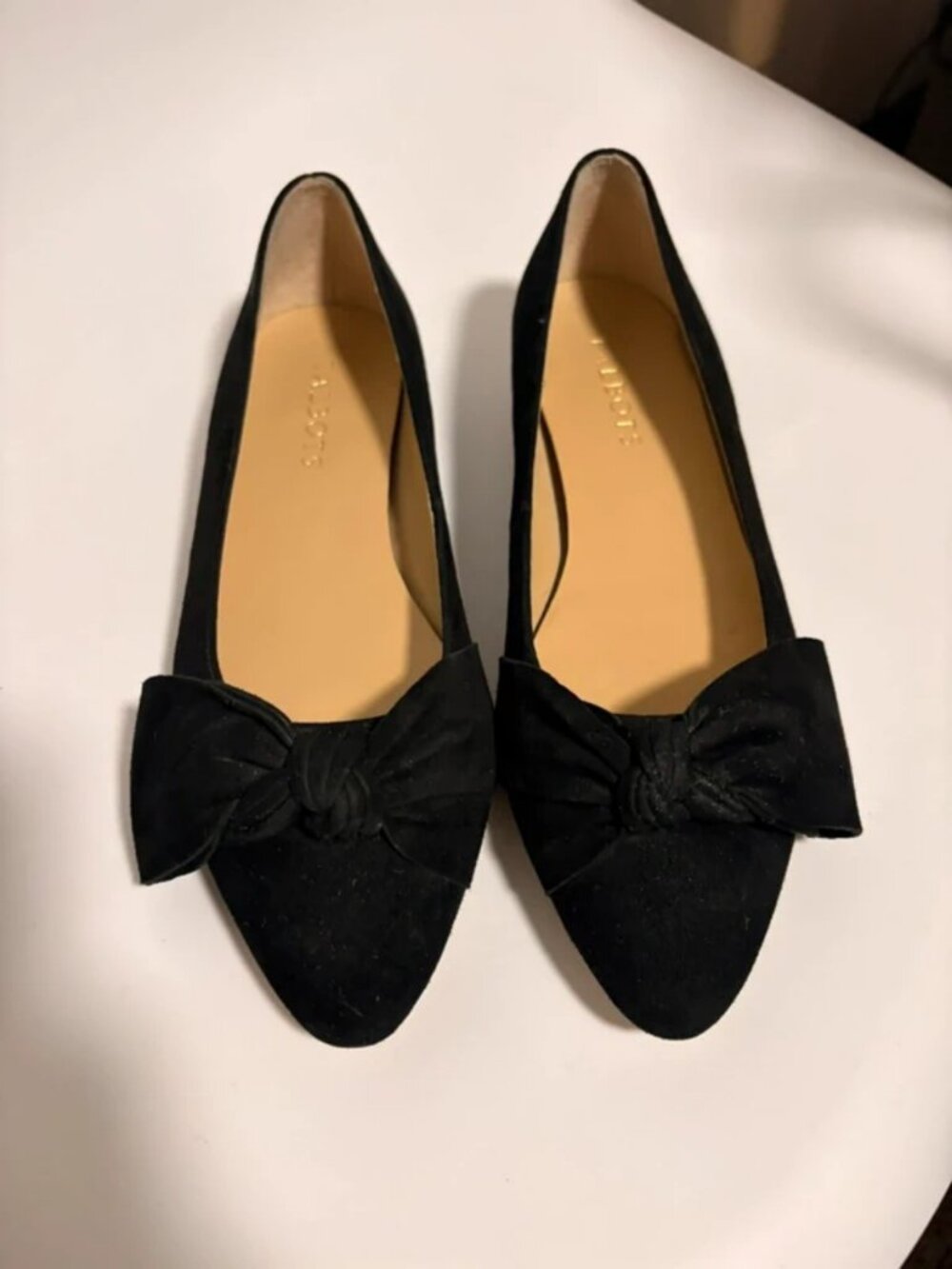 Talbots suede ballerina flats